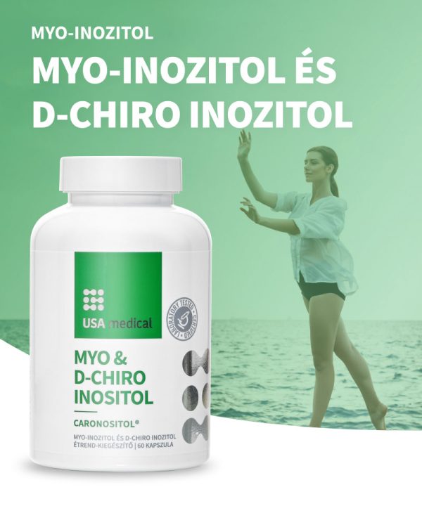 USA medical Mio Inozitol és D-Chiro Inozitol kapszula 60 db